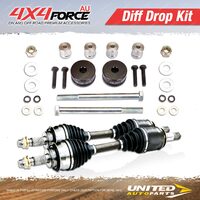 Premium Quality Diff Drop Kit & Pair CV Shaft Axles for Toyota Hilux Kun26 05-15