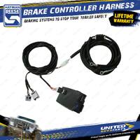 Hayman Reese SmartClick Brake Harness Front Battery No Aux Power Black 04999