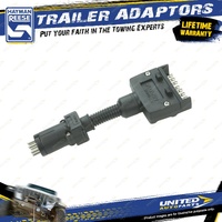 Hayman Reese 7 Pin Flat Car to 7 Pin Small Round Trailer - Electrical & Wiring