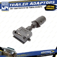 Hayman Reese 7 Pin Large Round Car to 7 Pin Flat Trailer - Electrical & Wiring