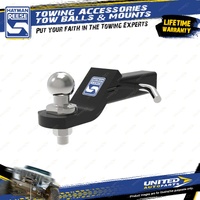 Hayman Reese Towing Accessory Towball Mount Kit 50mm Drop 19mm Rise 200mm Length