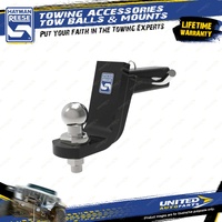 Hayman Reese Towing Accessory Towball Mounts 125mm Drop 94mm Rise 200mm Length