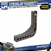 Hayman Reese Towing Accessories Adjustable Ball Mount Shank Cast - 95mm Drop