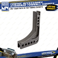 Hayman Reese Towing Accessories Adjustable Ball Mount Shank Cast - 30mm Drop