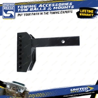 Hayman Reese Towing Accessories Adjustable Ball Mount Shank 12" - Powder Coated
