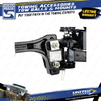 Hayman Reese Towing Accessories Adjustable Ball Mount 4500kg Rating