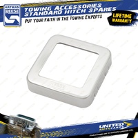 Hayman Reese Towbar Hitch Receiver - Aluminium Collar Cover 50 x 50mm