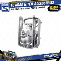 Hayman Reese Towbar Hitch Accessory Dual Coupling Lock - Powder Coated
