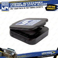 Hayman Reese Towbar Hitch Accessory Spring Loaded Hitch Cover - Powder Coated