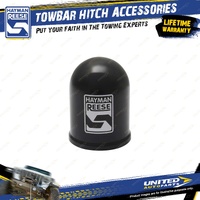 Hayman Reese Towbar Hitch Accessory Tow Ball Cover - 50mm Black Glossy