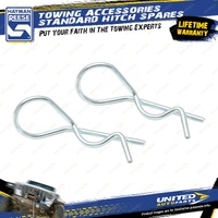 Hayman Reese Towing Accessories Spring Cotter Pin Silver - Pack of 2