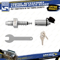 Hayman Reese Towing Accessories Silent Lockable Hitch Pin - Zinc Plated