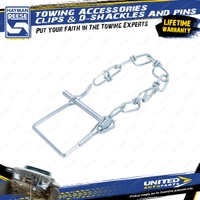 Hayman Reese Towing Accessories Pintle Pin & Clip - Secure Pintle Hook to Towbar
