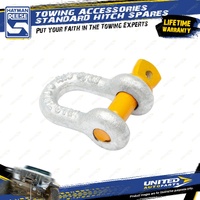 Hayman Reese Towing Accessories D Shackle 8mm Rated 750kg for Towing & Recovery