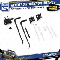 Hayman Reese Weight Distribution Hitch 800lb - 30" Round Bars No Shank 78003-NS