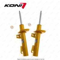 2x Front KONI Special Active Sport Shock Absorbers for Audi Q3 8U 2.0L AWD 12-19