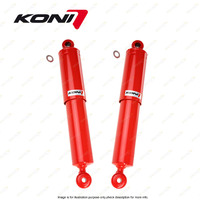 2x Rear KONI Raid Shocks 30mm Lift for Nissan Navara D23 NP300 4WD Ute 20-On