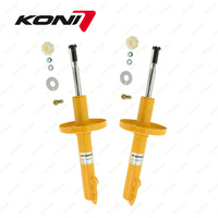 2 x Front KONI Sport Adj Shock Absorbers for Ford Sierra RS Cosworth Sedan 86-89