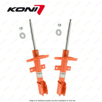 2 x Front KONI STR.T Gas-charged Shock Absorbers for Renault Clio 4 2013-2018