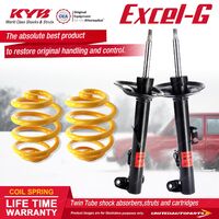 Front KYB EXCEL-G Shock Absorbers Super Low King Springs for BMW 323i E36 2.5