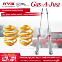 Rear KYB GAS-A-JUST Shock Absorbers Super Low King Springs for Falcon ED EF EL