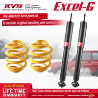 Rear KYB EXCEL-G Shocks Super Low King Springs for Commodore VT VX VY VZ Wagon
