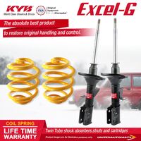 Fr KYB EXCEL-G Shock Absorbers Super Low King Springs for HOLDEN Statesman VR VS