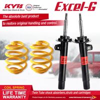 Front KYB EXCEL-G Shock Absorbers Lowered King Springs for BMW 318Ci 318Ti E46