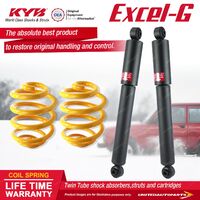 Rear KYB EXCEL-G Shock Absorbers Lowered King Springs for Territory SX SY SZ RWD
