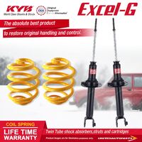 Rear KYB EXCEL-G Shock Absorbers Lowered King Springs for HONDA Accord CP2 2.4