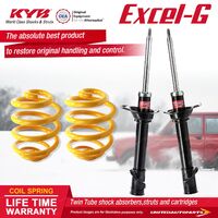 Rear KYB EXCEL-G Shock Absorbers Lowered King Springs for SUBARU Forester SG9