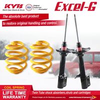 Rear KYB EXCEL-G Shock Absorbers Lowered King Springs for SUBARU Impreza GC3 5 7