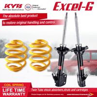 Rear KYB EXCEL-G Shock Absorbers Lowered King Spring for Impreza GD9 GDA GDB GDE