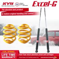 Rear KYB EXCEL-G Shocks Lowered King Springs for TOYOTA Echo NCP10 NCP12 NCP13