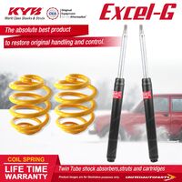 Rear KYB EXCEL-G Shock Absorbers Lowered King Springs for TOYOTA MR2 SW20 2.0