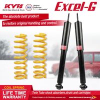 Rear KYB EXCEL-G Shock Absorbers STD King Springs for HOLDEN Commodore VU Ute
