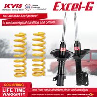 Fr KYB EXCEL-G Shock Absorbers STD King Springs for SUBARU Impreza GC3 5 6 7 8