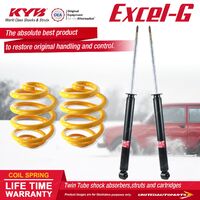 Rear KYB EXCEL-G Shock Absorbers Super Low King Springs for BMW 323 325 328 E36