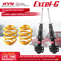 Front KYB Excel-G Shock Absorber Lowered King Coil for Ford Territory SX SY AWD