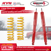 Rear KYB Skorched 4'S Shocks Raised King Coil for Holden Colorado 7 Trailblazer