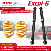 Rear KYB Excel-G Shocks Lower Coil for Jeep Grand Cherokee WK2 LAREDO Petrol 3.6