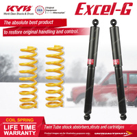 Rear KYB Excel-G Shock Absorbers Raised King Coil for Jeep Grand Cherokee WJ WG