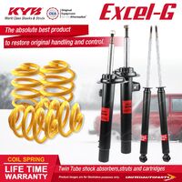 F+R KYB EXCEL-G Shock Absorbers Super Low King Springs for BMW 323 328 E46