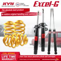 F+R KYB EXCEL-G Shock Absorbers Super Low King Spring for BMW 325Ci i 330D i E46