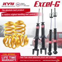 F+R KYB EXCEL-G Shock Absorbers Super Low King Springs for FORD Falcon AU Sedan