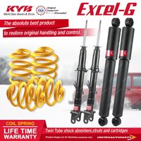 F+R KYB EXCEL-G Shock Absorbers Lowered King Springs for FORD Territory SX SUV