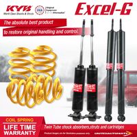 F+R KYB EXCEL-G Shock Absorbers Lowered King Springs for HOLDEN Monaro HJ HQ