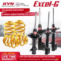 F+R KYB EXCEL-G Shock Absorbers Lowered King Springs for SUBARU Impreza GC3 5 7