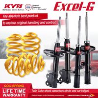 F+R KYB EXCEL-G Shock Absorbers Lowered King Springs for Corolla AE101 AE102