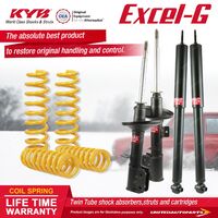 F+R KYB EXCEL-G Shock Absorbers STD King Springs for HOLDEN Commodore VZ Sedan
